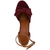 image:imageNautica Womens Espadrille Wedge Sandals  Platform Heel Summer Dress Shoes with Ankle Strap and Bow  Comfortable Open Toe Beach and Casual FootwearBurgundybuckle