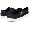 image:imageNautica Womens Fashion Sneaker Classic LowTop LaceUp Casual Shoe with Metal Side Logo and Soft Cushioned Comfort for Everyday WearBlack Metallic