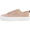 image:imageNautica Womens Fashion Sneaker Classic LowTop LaceUp Casual Shoe with Metal Side Logo and Soft Cushioned Comfort for Everyday WearSand
