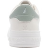 image:imageNautica Womens Fashion Sneaker Classic LowTop LaceUp Casual Shoe with Metal Side Logo and Soft Cushioned Comfort for Everyday WearWhite Sage