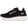 image:imageNautica Womens Fashion Sneaker LaceUp Running Shoe Casual Max Cushioning Walking Tennis SneakerBlackvenera