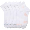 image:imageNautica Womens High Quarter Socks Moisture Wicking Cushioned Socks 6 PackAll White