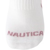 image:imageNautica Womens High Quarter Socks Moisture Wicking Cushioned Socks 6 PackBluePinkWhite