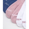 image:imageNautica Womens High Quarter Socks Moisture Wicking Cushioned Socks 6 PackBluePinkWhite