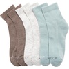 image:imageNautica Womens High Quarter Socks Moisture Wicking Cushioned Socks 6 PackGreen Assorted