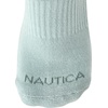 image:imageNautica Womens High Quarter Socks Moisture Wicking Cushioned Socks 6 PackGreen Assorted