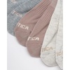 image:imageNautica Womens High Quarter Socks Moisture Wicking Cushioned Socks 6 PackOatmeal Heather