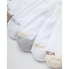 image:imageNautica Womens High Quarter Socks Moisture Wicking Cushioned Socks 6 PackWhiteOatmeal