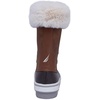 image:imageNautica Womens LaceUp Winter Snow amp Rain Boots  WaterResistant Insulated Boots with Cozy Faux Fur Lining for Warmth and Comfort  GlenoakBrown