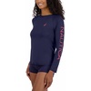 image:imageNautica Womens Long Sleeve Rashguard  QuickDry UPF Protection Swim Shirt Pool Beach Hiking Yoga VolleyballDeepsea