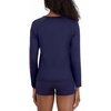 image:imageNautica Womens Long Sleeve Rashguard  QuickDry UPF Protection Swim Shirt Pool Beach Hiking Yoga VolleyballDeepsea