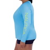 image:imageNautica Womens Long Sleeve Rashguard  QuickDry UPF Protection Swim Shirt Pool Beach Hiking Yoga VolleyballLight Blue