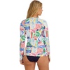 image:imageNautica Womens Long Sleeve Rashguard  QuickDry UPF Protection Swim Shirt Pool Beach Hiking Yoga VolleyballMulti Colors