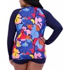 image:imageNautica Womens Long Sleeve Rashguard  QuickDry UPF Protection Swim Shirt Pool Beach Hiking Yoga VolleyballMulticolor