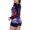 image:imageNautica Womens Long Sleeve Rashguard  QuickDry UPF Protection Swim Shirt Pool Beach Hiking Yoga VolleyballMulticolor