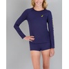 image:imageNautica Womens Long Sleeve Rashguard  QuickDry UPF Protection Swim Shirt Pool Beach Hiking Yoga VolleyballSolid Sea