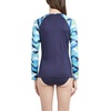 image:imageNautica Womens Long Sleeve Rashguard  QuickDry UPF Protection Swim Shirt Pool Beach Hiking Yoga VolleyballWave