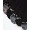 image:imageNautica Womens Low Cut Socks with Tab Mesh Cushioned Ankle Socks 12 PackBlackGrey