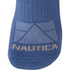 image:imageNautica Womens Low Cut Socks with Tab Mesh Cushioned Ankle Socks 12 PackBlue Assorted