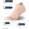 image:imageNautica Womens Low Cut Socks with Tab Mesh Cushioned Ankle Socks 12 PackBlue Assorted