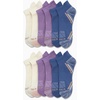 image:imageNautica Womens Low Cut Socks with Tab Mesh Cushioned Ankle Socks 12 PackBlue Assorted