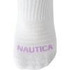 image:imageNautica Womens Low Cut Socks with Tab Mesh Cushioned Ankle Socks 12 PackWhite