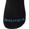image:imageNautica Womens No Show Socks Moisture Wicking Low Cut Ankle Socks 12 PackArgyle Black