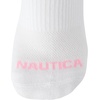 image:imageNautica Womens No Show Socks Moisture Wicking Low Cut Ankle Socks 12 PackClassic White