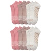 image:imageNautica Womens No Show Socks Moisture Wicking Low Cut Ankle Socks 12 PackTan Collection