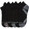 image:imageNautica Womens No Show Socks Moisture Wicking Low Cut Athletic Socks 6 PackBlack Tab