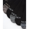 image:imageNautica Womens No Show Socks Moisture Wicking Low Cut Athletic Socks 6 PackBlack Tab