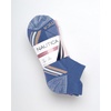 image:imageNautica Womens No Show Socks Moisture Wicking Low Cut Athletic Socks 6 PackBlue Assorted Tab