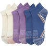 image:imageNautica Womens No Show Socks Moisture Wicking Low Cut Athletic Socks 6 PackBlue Assorted Tab