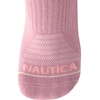 image:imageNautica Womens No Show Socks Moisture Wicking Low Cut Athletic Socks 6 PackMauve Tab