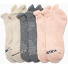 image:imageNautica Womens No Show Socks Moisture Wicking Low Cut Athletic Socks 6 PackPink Assorted Tab