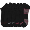 image:imageNautica Womens No Show Socks Moisture Wicking Low Cut Athletic Socks 6 PackSolid Black