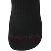 image:imageNautica Womens No Show Socks Moisture Wicking Low Cut Athletic Socks 6 PackSolid Black