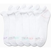 image:imageNautica Womens No Show Socks Moisture Wicking Low Cut Athletic Socks 6 PackWhite Tab