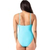 image:imageNautica Womens OnePiece Swimsuit  Slimming Tummy Control Bathing Suit QuickDry Fabric Bikini SwimsuitAqua