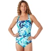 image:imageNautica Womens OnePiece Swimsuit  Slimming Tummy Control Bathing Suit QuickDry Fabric Bikini SwimsuitBlue