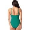 image:imageNautica Womens OnePiece Swimsuit  Slimming Tummy Control Bathing Suit QuickDry Fabric Bikini SwimsuitGreen