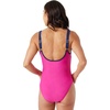 image:imageNautica Womens OnePiece Swimsuit  Slimming Tummy Control Bathing Suit QuickDry Fabric Bikini SwimsuitPink