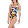 image:imageNautica Womens OnePiece Swimsuit  Slimming Tummy Control Bathing Suit QuickDry Fabric Bikini SwimsuitTrade Wind