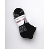 image:imageNautica Womens Quarter Socks Athletic Cushion Moisture Wicking Socks 6 PackAll Black