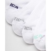image:imageNautica Womens Quarter Socks Athletic Cushion Moisture Wicking Socks 6 PackAll White