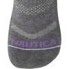 image:imageNautica Womens Quarter Socks Athletic Cushion Moisture Wicking Socks 6 PackBlackWhiteGrey
