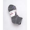image:imageNautica Womens Quarter Socks Athletic Cushion Moisture Wicking Socks 6 PackBlackWhiteGrey