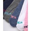 image:imageNautica Womens Quarter Socks Athletic Cushion Moisture Wicking Socks 6 PackBlue Assorted