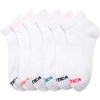image:imageNautica Womens Quarter Socks Athletic Cushion Moisture Wicking Socks 6 PackBright White