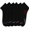 image:imageNautica Womens Quarter Socks Athletic Cushion Moisture Wicking Socks 6 PackClassic Black